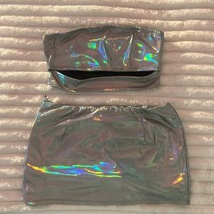 Holographic 2 piece